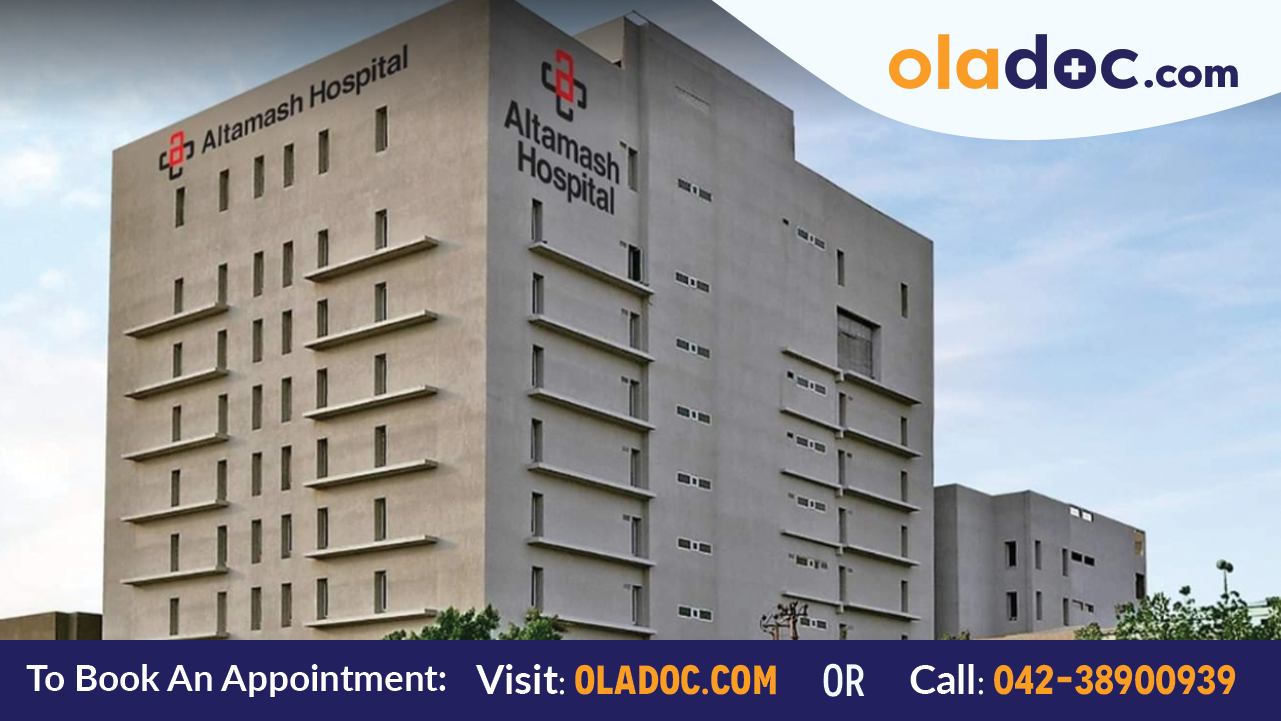 Building of Altamash General Hospital Karachi